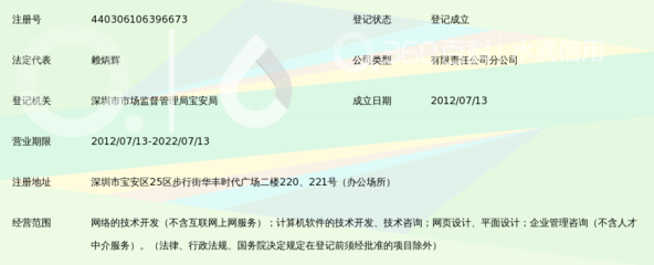 广州合优网络科技深圳分公司